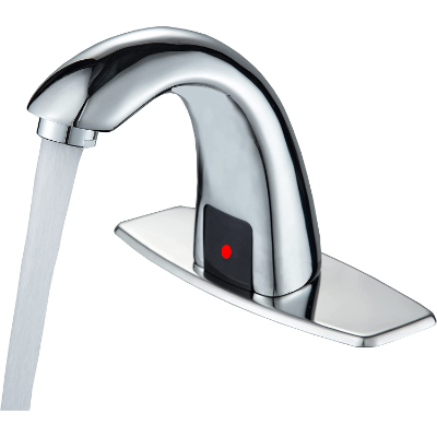 Touchless Bathroom Faucet with Temperature Control