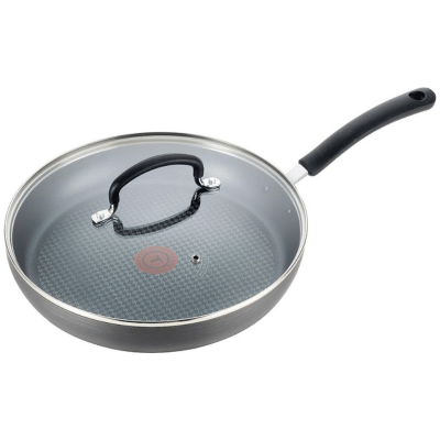 T-Fal Ultimate Stainless Steel 10-Inch Fry Pan with Lid
